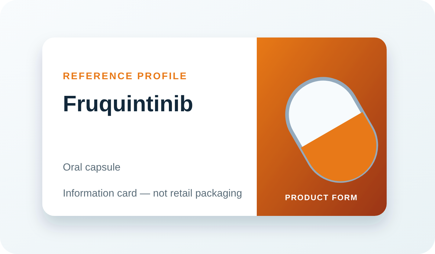 Fruquintinib