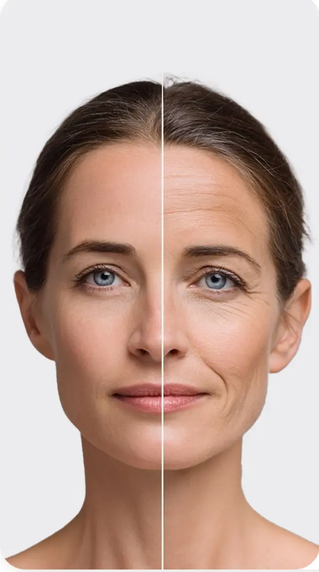 Botox treatment illustration from the client price list