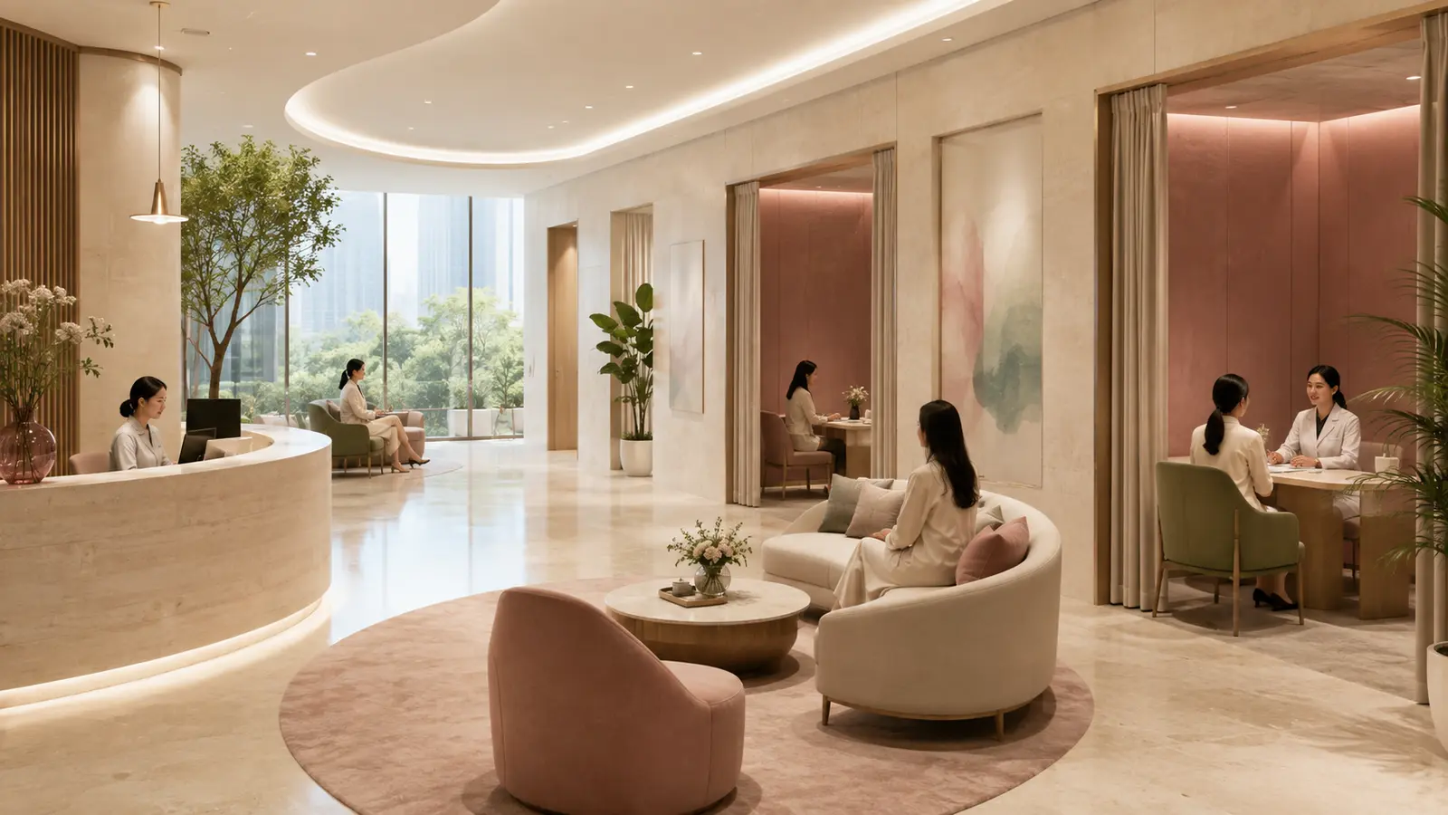Guangzhou Xingyuanhui Health Checkup Center editorial illustration